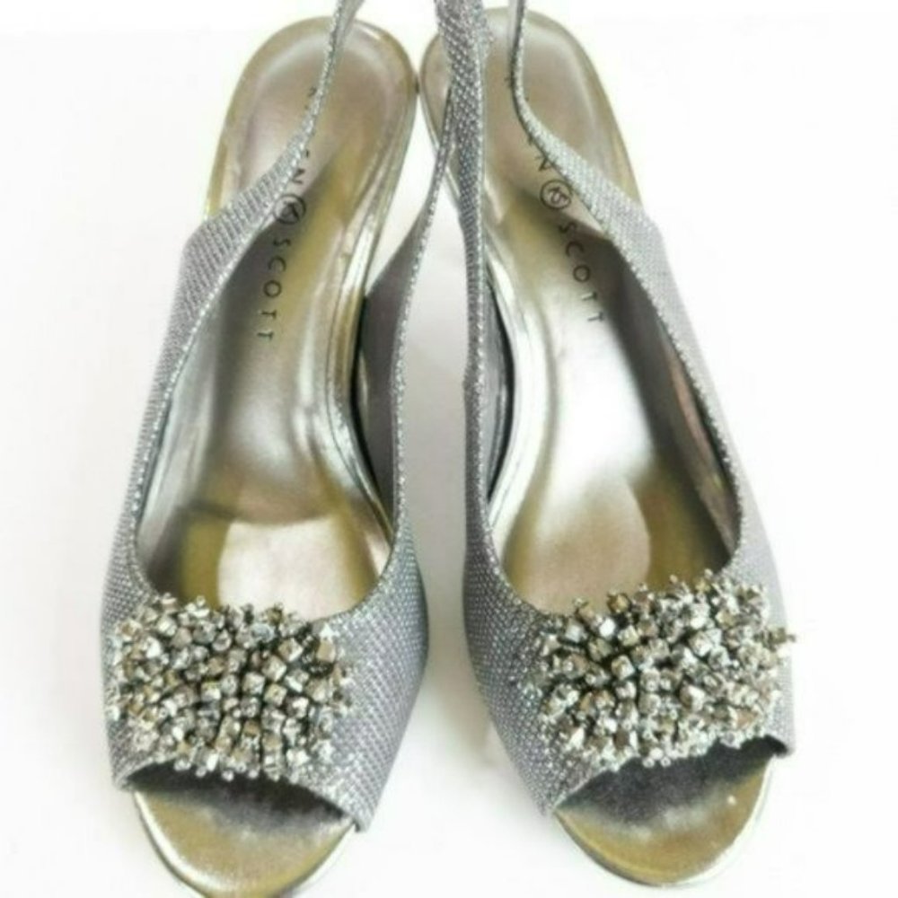 Karen Scott Breena Slingback Peep Toe Pumps - Picture 4 of 7